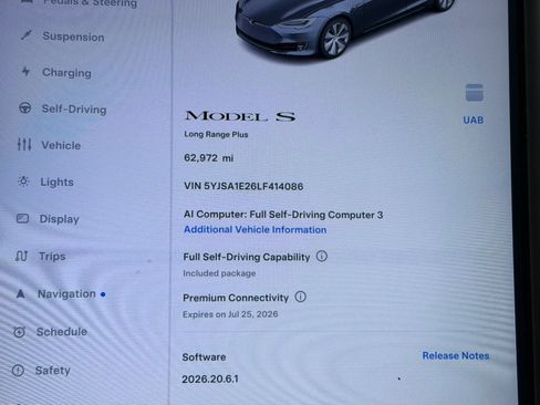 Used 2020 Tesla Model S Long Range Plus AWD/4WD image 25