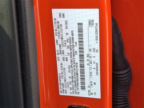 Certified 2021 Ford F150 Raptor w/ Equipment Group 801A High image 33