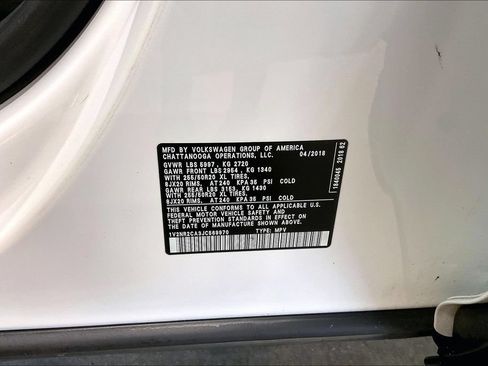 Used 2018 Volkswagen Atlas SEL Premium AWD/4WD image 20