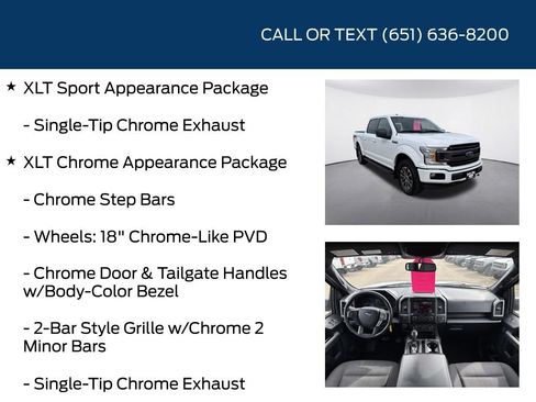 Used 2018 Ford F150 XLT w/ Equipment Group 302A Luxury AWD/4WD image 30