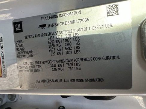 Used 2021 Chevrolet Suburban LT image 44