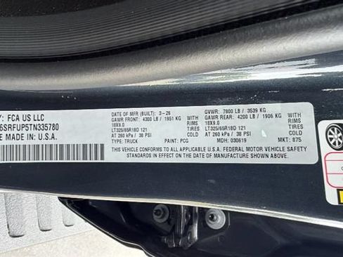 New 2026 RAM 1500 RHO AWD/4WD image 37