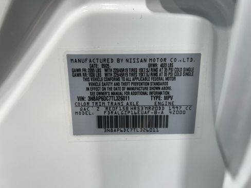 New 2026 Nissan Kicks SR w/ SR Premium Package FWD image 25