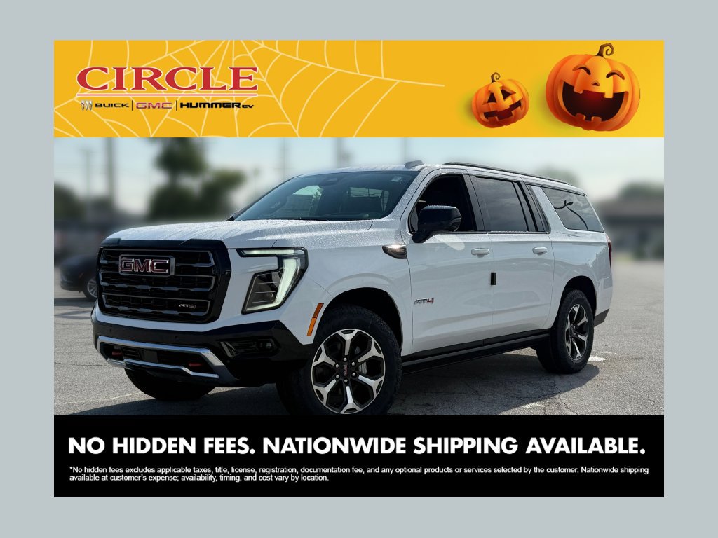 New 2026 GMC Yukon XL AT4 w/ AT4 Premium Plus Package AWD/4WD 360° Tour