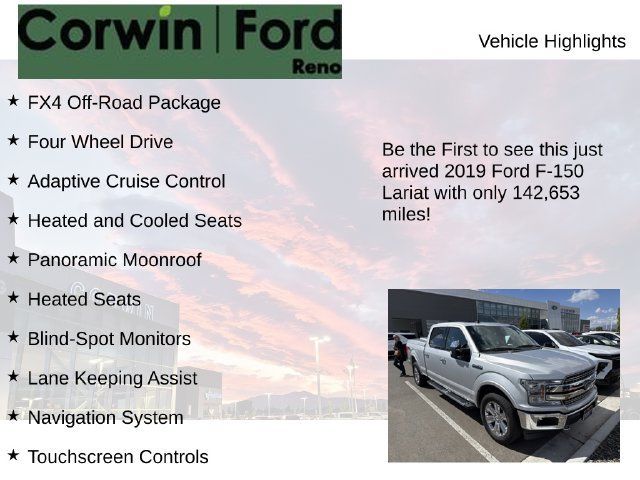Used 2019 Ford F150 Lariat w/ Equipment Group 502A Luxury AWD/4WD image 4