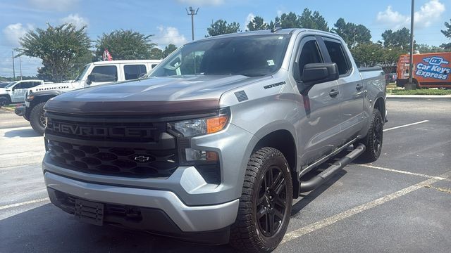 Used 2023 Chevrolet Silverado 1500 Custom w/ LPO, Dark Essentials Package RWD image 3
