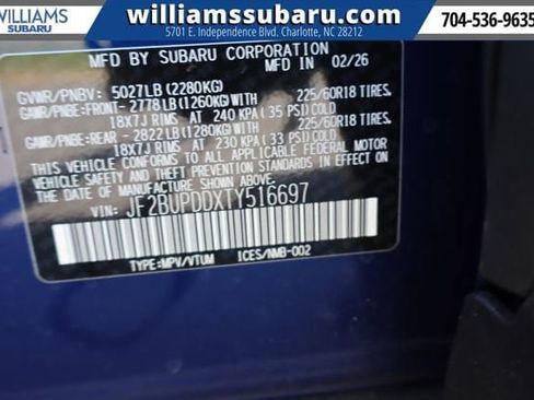 New 2026 Subaru Outback Limited AWD/4WD image 25