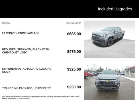 Used 2022 Chevrolet Colorado LT w/ LT Convenience Package image 7