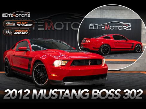 Used 2012 Ford Mustang Boss 302 w/ Boss 302 Accessory Pkg RWD image 1