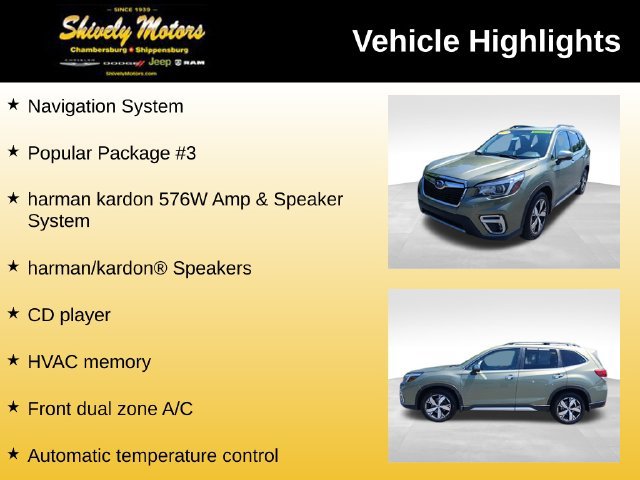 Used 2019 Subaru Forester Touring w/ Popular Package #3 AWD/4WD image 7