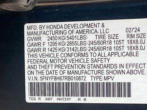 Used 2024 Honda Passport TrailSport image 34