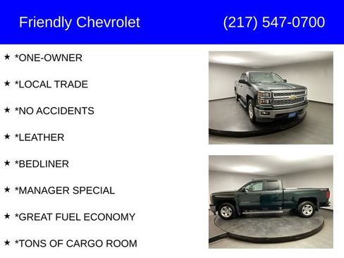 Used 2015 Chevrolet Silverado 1500 LT w/ LT Convenience Package AWD/4WD image 6