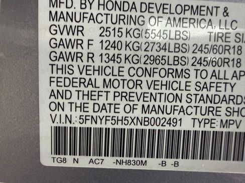 Used 2022 Honda Pilot EX-L image 35