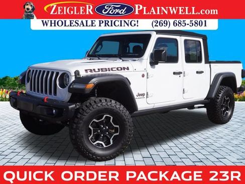 Used 2021 Jeep Gladiator Rubicon w/ LED Lighting Group image 1