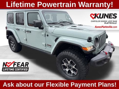 Used 2023 Jeep Wrangler Unlimited Rubicon w/ Cold Weather Group image 3