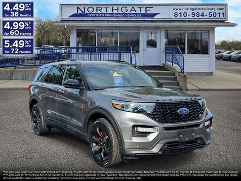 Certified 2022 Ford Explorer ST w/ Equipment Group 401A AWD/4WD image 1