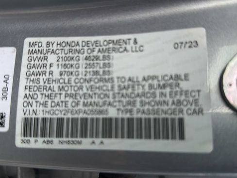 Used 2023 Honda Accord EX-L image 18