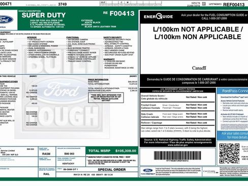 Used 2024 Ford F250 Lariat w/ Sport Appearance Package image 24