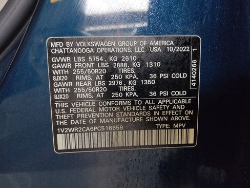 Used 2023 Volkswagen Atlas SE image 33