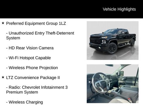 Used 2022 Chevrolet Silverado 2500 LTZ w/ LTZ Plus Package AWD/4WD image 31