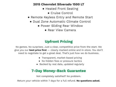 Used 2015 Chevrolet Silverado 1500 LT w/ Midnight Edition