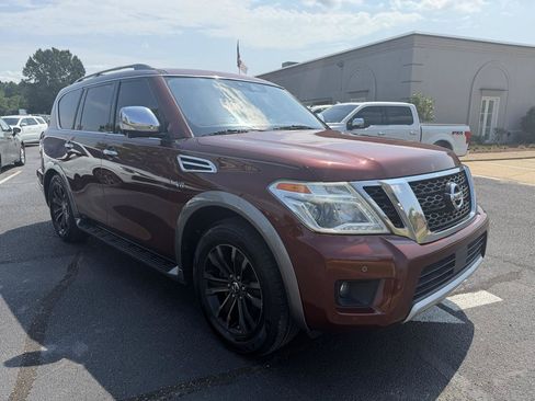 Used 2018 Nissan Armada Platinum w/ Captain Seat Package RWD image 3