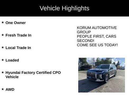 Used 2023 Hyundai Palisade Calligraphy image 4