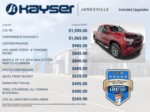 Certified 2025 Chevrolet Silverado 1500 RST w/ Convenience Package II image 2