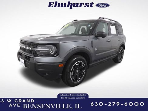 Certified 2025 Ford Bronco Sport Outer Banks w/ Outer Banks Tech Package+ image 1