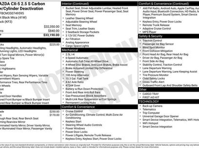 New 2025 MAZDA CX-5 Carbon Edition
