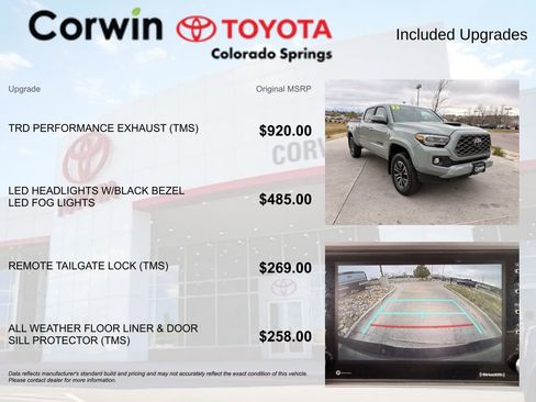 Used 2023 Toyota Tacoma TRD Sport AWD/4WD image 4