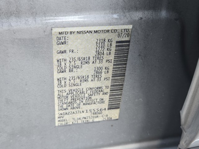 Used 2020 Nissan Murano S w/ Technology Package FWD image 14