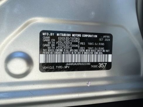 Used 2024 Mitsubishi Outlander Sport ES AWD/4WD image 32