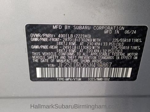 Used 2025 Subaru Forester Limited w/ Popular Package #1 AWD/4WD image 28