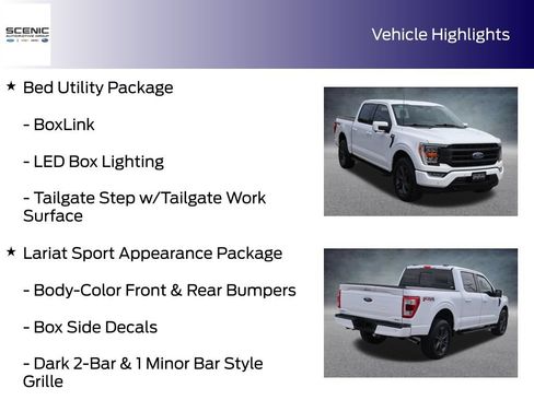 Used 2023 Ford F150 Lariat w/ Max Trailer Tow Package AWD/4WD image 15