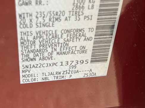 Certified 2023 Nissan Murano SL image 27