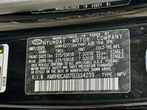 Certified 2025 Hyundai Kona SEL AWD/4WD image 31