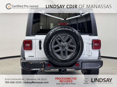 Certified 2024 Jeep Wrangler Unlimited Sport AWD/4WD image 8
