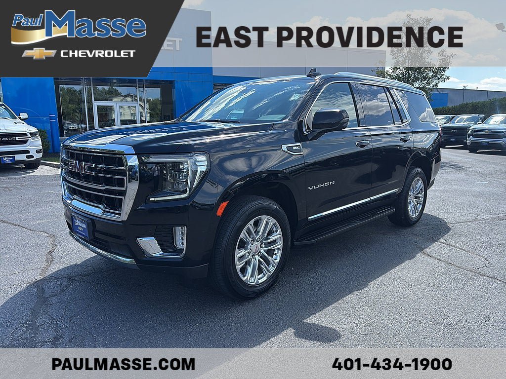Certified 2021 GMC Yukon SLT w/ Rear Media and Nav Package AWD/4WD image 1