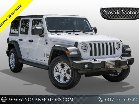 Used 2021 Jeep Wrangler Unlimited Sport AWD/4WD image 1