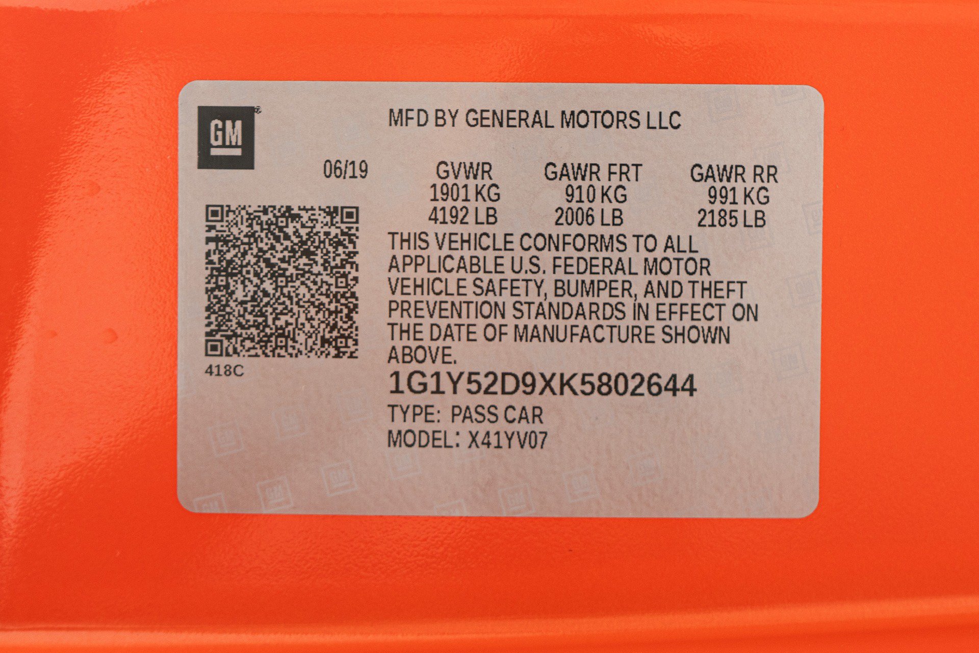 Used 2019 Chevrolet Corvette ZR1 RWD image 20
