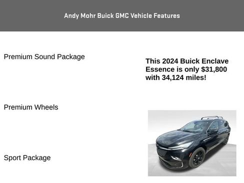 Used 2024 Buick Enclave Essence w/ Experience Buick Package FWD image 12