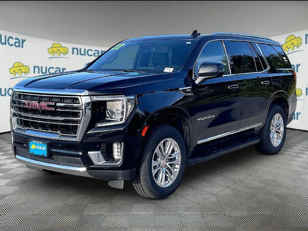 Used 2022 GMC Yukon SLT w/ SLT Premium Package AWD/4WD image 3