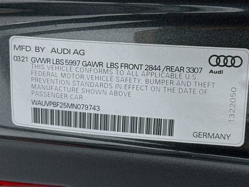 Used 2021 Audi A7 e Prestige w/ Prestige Package AWD/4WD image 32