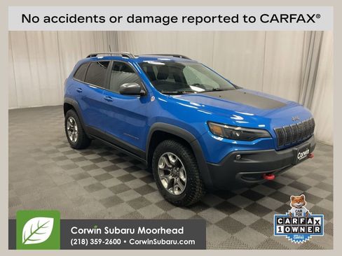 Used 2019 Jeep Cherokee Trailhawk w/ Cold Weather Group image 1