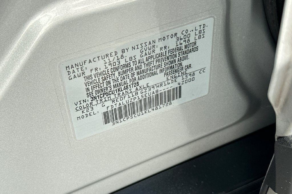Used 2019 Nissan Kicks SR w/ SR Premium Package FWD image 27