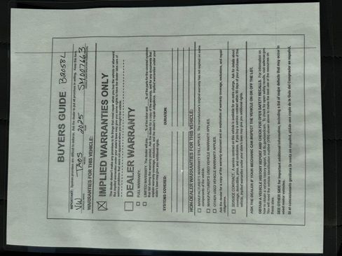 Used 2025 Volkswagen Taos SE w/ Panoramic Sunroof Package image 19