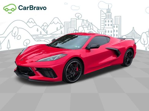 Certified 2021 Chevrolet Corvette Stingray Coupe w/ Z51 Performance Package RWD image 1