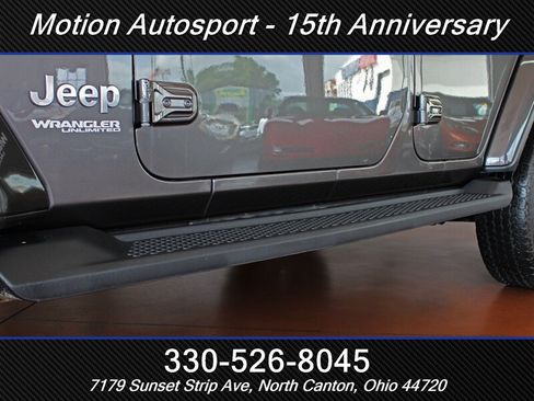 Used 2021 Jeep Wrangler Unlimited Sahara w/ Uconnect 4C Nav & Sound Group AWD/4WD image 47