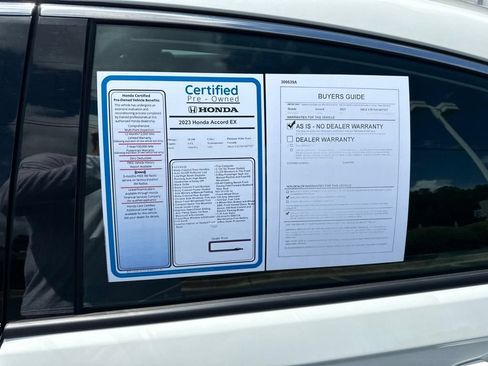 Certified 2023 Honda Accord EX image 11